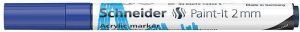 Akrylový popisovač "Paint-It 310", modrá, 2 mm, SCHNEIDER