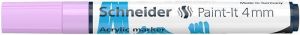 Akrylový popisovač "Paint-It 320", pastelová fialová, 4 mm, SCHNEIDER