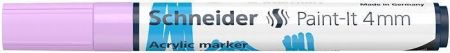 Akrylový popisovač "Paint-It 320", pastelová fialová, 4 mm, SCHNEIDER