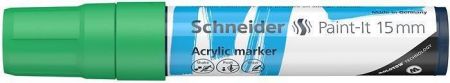 Akrylový popisovač "Paint-It 330", zelená, 15 mm, SCHNEIDER