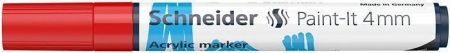 Akrylový popisovač "Paint-It 320", červená, 4 mm, SCHNEIDER