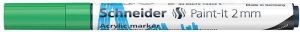 Akrylový popisovač "Paint-It 310", zelená, 2 mm, SCHNEIDER