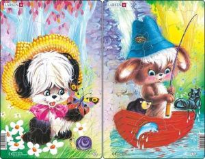 Puzzle Roztomilá zvířátka 214 dílků