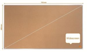 Korková tabule, "Impression Pro", 32" /71 x 40 cm, hliníkový rám, NOBO