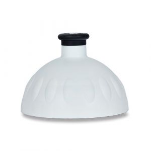 Kompletní víčko Zdravá lahev bílé/ černá zátka