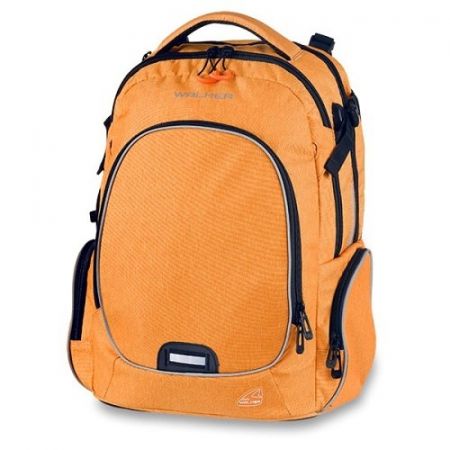 Školní batoh Walker Campus Evo Wizzard Mustard Melange