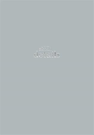 Poznámkový sešit "about details", mix motivů, linkovaný, A4, 80 listů, tvrdé desky, SHKOLY