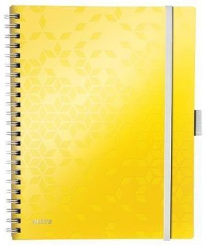 Mobilní blok "Wow", žlutá, A4, linkovaný, LEITZ, 46440016