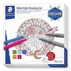Kreativní sada "Design Journey Boho Style", papír, STAEDTLER 61 DJT3