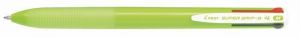 Čtyřbarevné pero &quot;Super Grip G&quot;, světle zelená, PILOT BPKGG-35M-LG