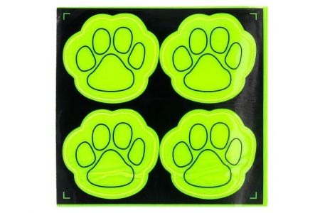 Nálepky fosforové Tlapky