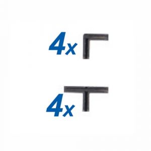 -BRUDER 46210 Rohy do stěn NÁHRADNÍ DÍL - DOPLNĚK