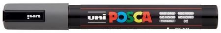 Akrylový popisovač "Posca PC-5M", tmavě šedá, 1,8-2,5 mm, UNI