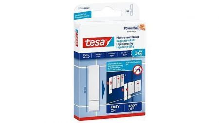 Lepicí proužky "Powerstrips® 77761", náhradní, na hladký, TESA