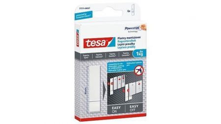 Lepicí proužky "Powerstrips® 77771", náhradní, na tapety, omítku, TESA