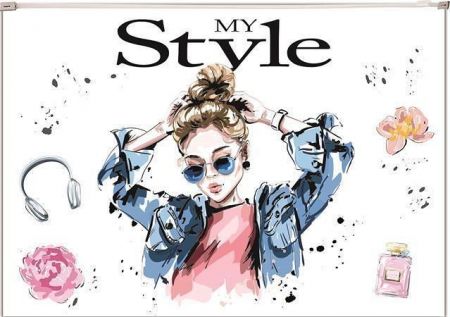 Desky na zip "Style", A4, PP, 160 micron, PANTA PLAST