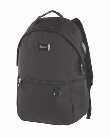Batoh "Cloud", černá-mix, s přihrádkou na notebook, PULSE