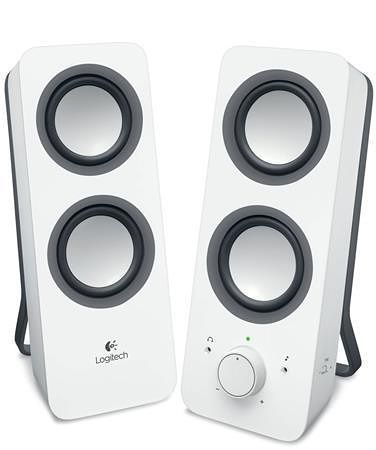 Reproduktor "Z200", bílá, 2.0, stereofonní, 5 W RMS, LOGITECH, 980-000811