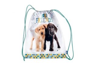 Sáček na přezůvky Pes 30x39cm