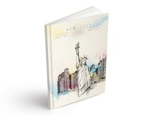 Záznamová kniha A4 MFP 100l/linka ZL4104