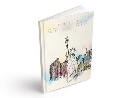 Záznamová kniha A4 MFP 100l/linka ZL4104