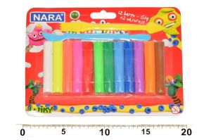 Modelína Nara 12 barev 150g + nářadí