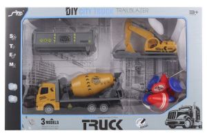 Sada stavebních aut