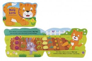 Knížka Malé kotě CZ text 19,5x14cm