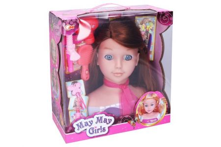 Česací hlava s příslušenstvím 28 cm