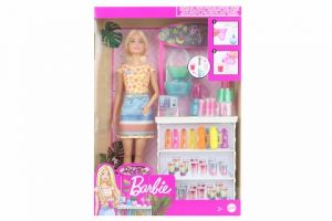 Barbie Smoothie stánek s panenkou GRN75