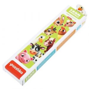 Domácí zvířátka - naučné puzzle 8 zvířátek - 16 dílů