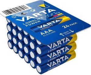 Baterie "Longlife Power", AAA, 24 ks, VARTA