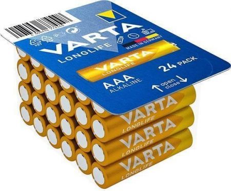 Baterie "Longlife", AAA, 24 ks, VARTA