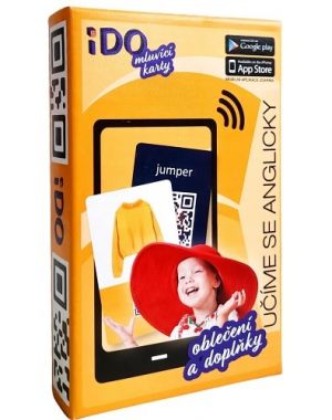 IDO mluvící karty / Učíme se anglicky - OBLEČENÍ a DOPLŇKY