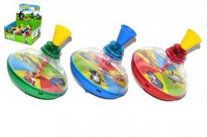 Káča/Vlk Krtek malá plast průměr 12cm asst 3 barvy