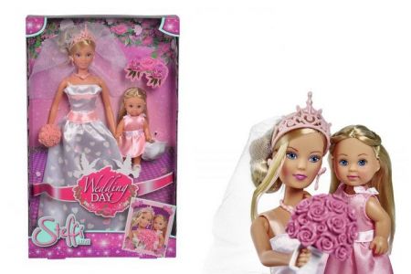 Panenka Steffi a Evi družička