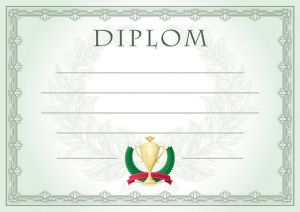 Diplom A4 - Vavřín / BD142 / Baloušek tisk