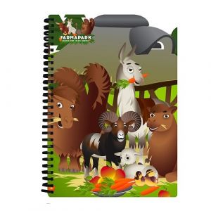 Sešit 3D Farmapark Mrkev