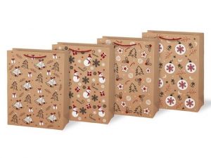 Taška MFP vánoční L LUX mix V5 (260x340x140)