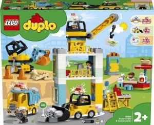 Lego Duplo 10933 Stavba s věžovým jeřábem