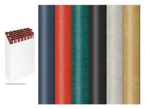 Balící papír role 200x70 kraft jednobarevný mix