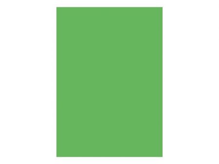 Barevný papír pro výtvarné účely A3/100listů/80g , zelený, EKO