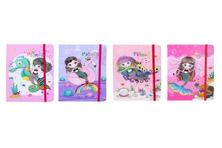 Notes 10,5x14,5cm, 80 listů mořská panna