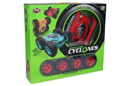 Auto Stunt oboustranné pásové RC 15 cm