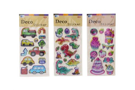 Nálepky 22,5x12 cm MIX