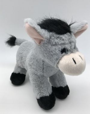 Plyšový oslík stojící 25 cm