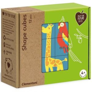 Kostky Zvířátka 12 kostek