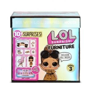 L.O.L. Surprise! Nábytek s panenkou - Ředitelna & Boss Queen