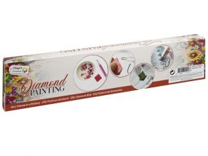 Malování pomocí kamímků Diamond Sova 30x30 cm