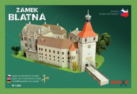 Vystřihovánky Zámek Blatná 2. vydání (vystřihovánka BETEXA)